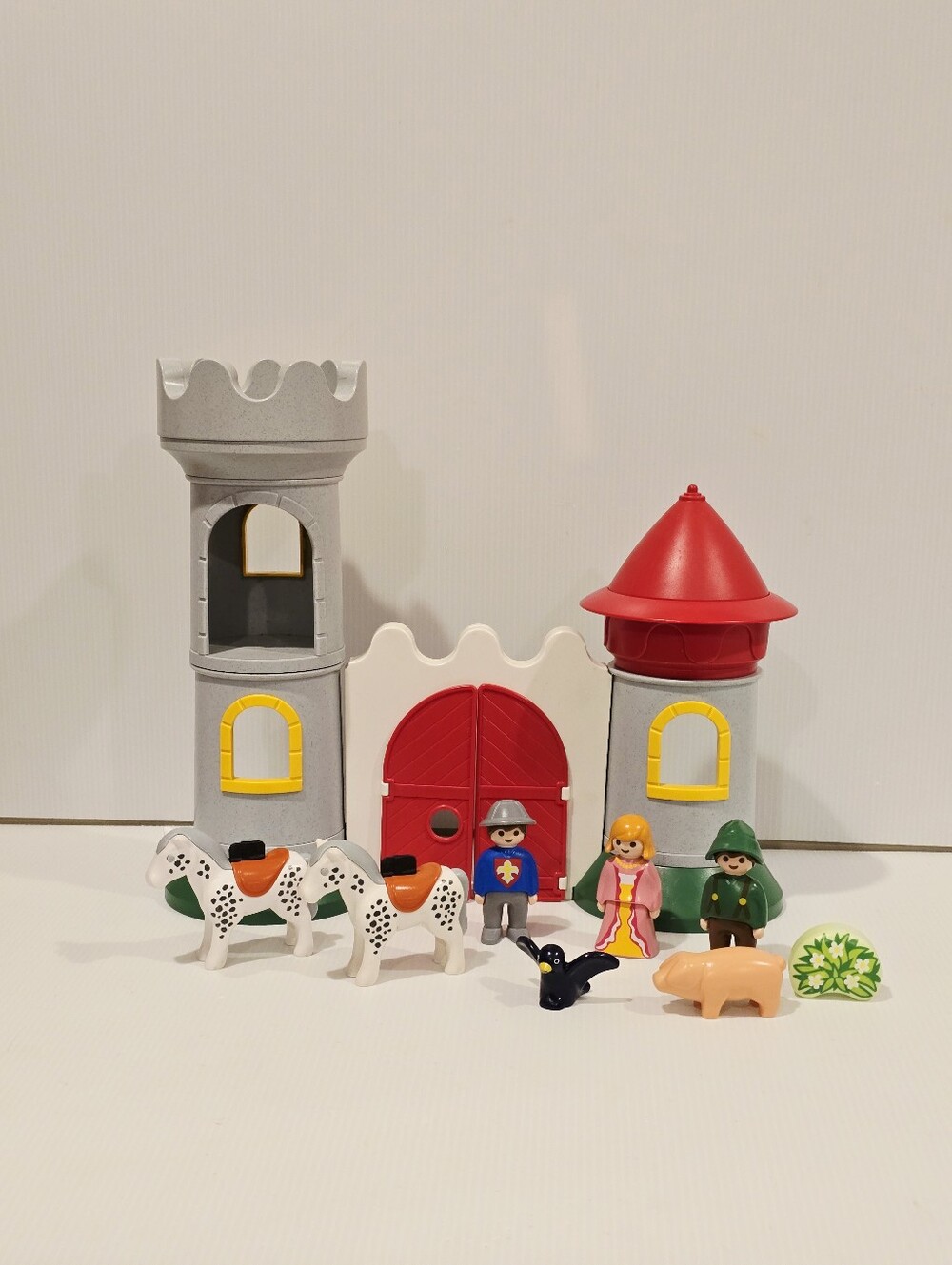 Playmobil 1.2.3 6771 My First Knights Castle Figure Set